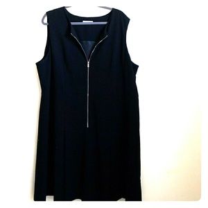 Calvin Kline zipper front dress
